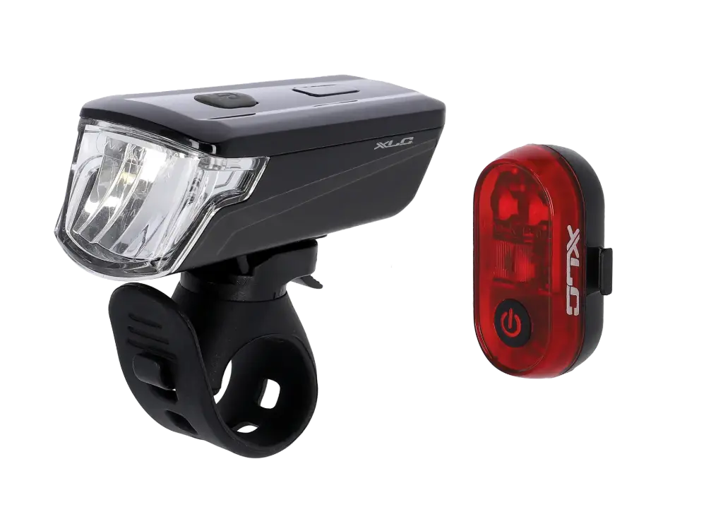 XLC Altair CL-S23 - Kit éclairage LED Avant/Arrière USB