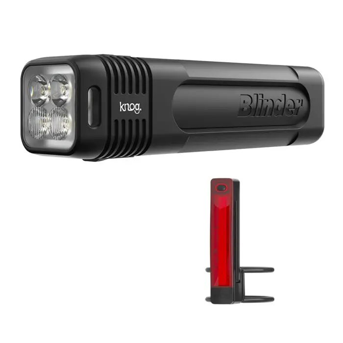 Knog Blinder 600 & Plus - Front & Rear Light Set