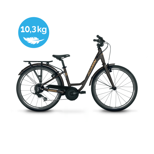 BEMOOV CL24 : vélo de ville enfant 24 pouces (Anthracite)