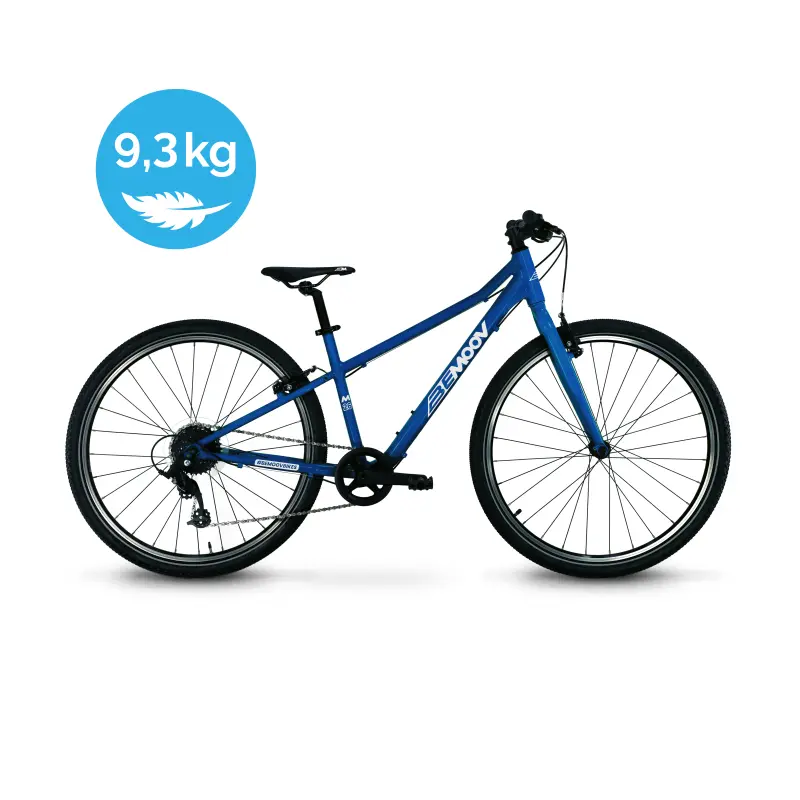 BEMOOV M26 – vélo enfant 26 pouces (Bleu)