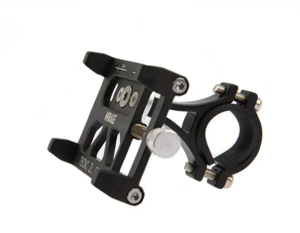 Support téléphone G20 Alu T6 CNC Gun Black